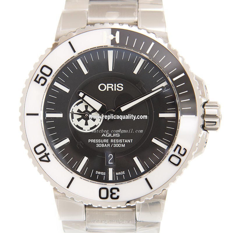 Oris DIVERS 01 743 7734 4184-Set MB Automatic Stainless Steel Black