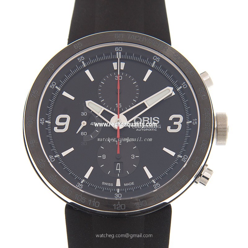 Oris TT1 01 674 7659 4174-07 4 25 06 Automatic Steel Black