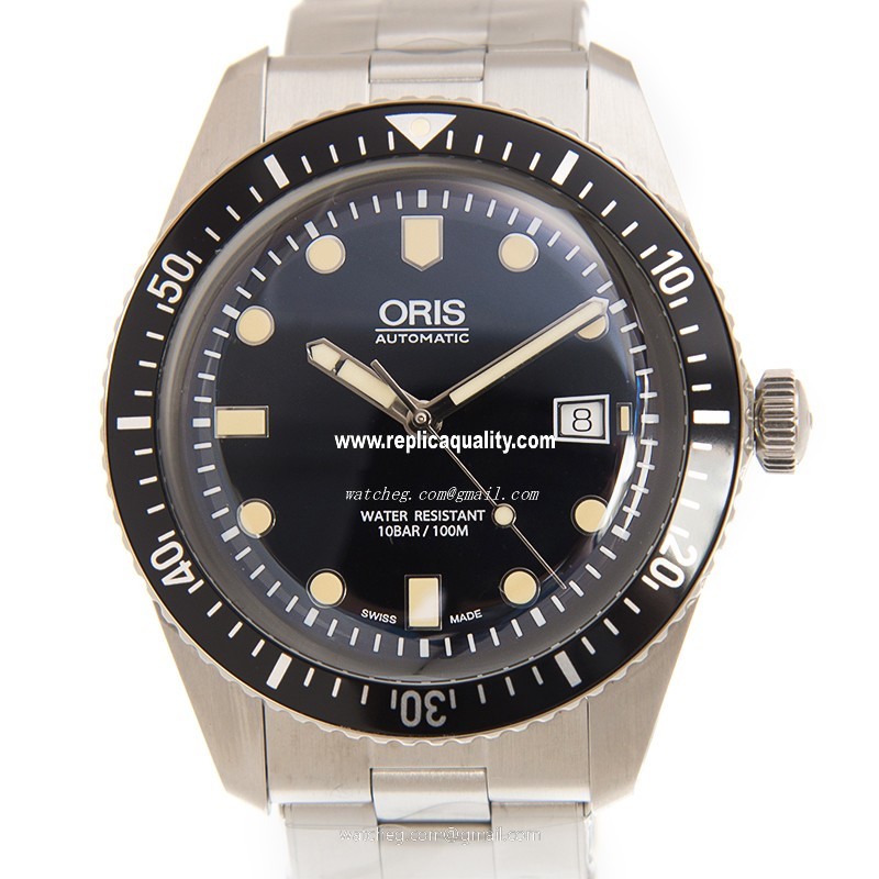 Oris DIVERS 01 733 7720 4054-07 8 21 18 Automatic Stainless Steel Black
