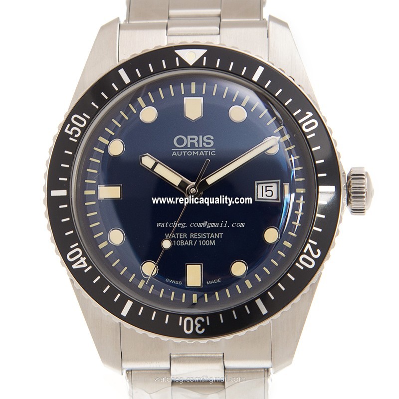 Oris DIVERS 01 733 7720 4055-07 8 21 18 Automatic Stainless Steel Blue