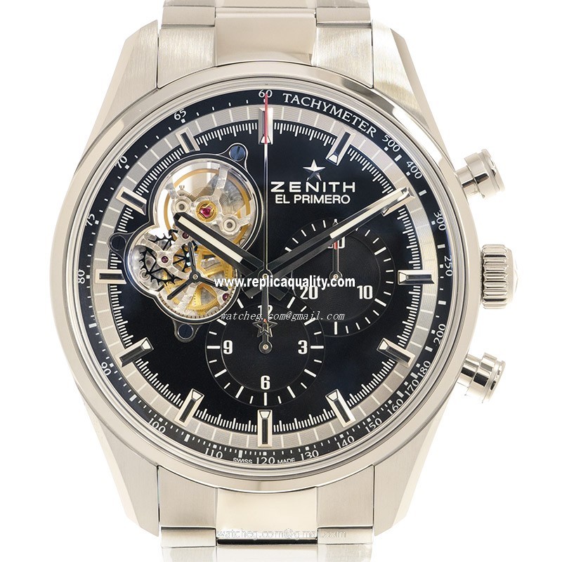 Zenith CHRONOMASTER 03.2040.4061/21.M2040 Automatic Stainless Steel Black