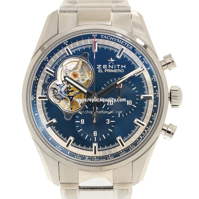 Zenith CHRONOMASTER 03.20416.4061/51.M2040 Automatic Stainless Steel Blue