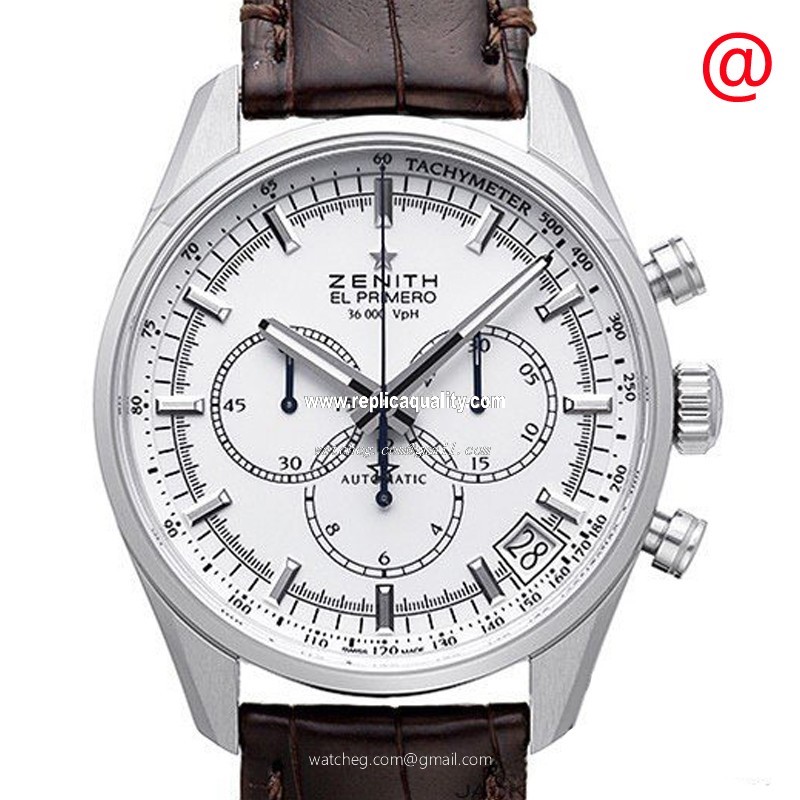 Zenith CHRONOMASTER 03.2080.400/01.C494 Automatic Stainless Steel White