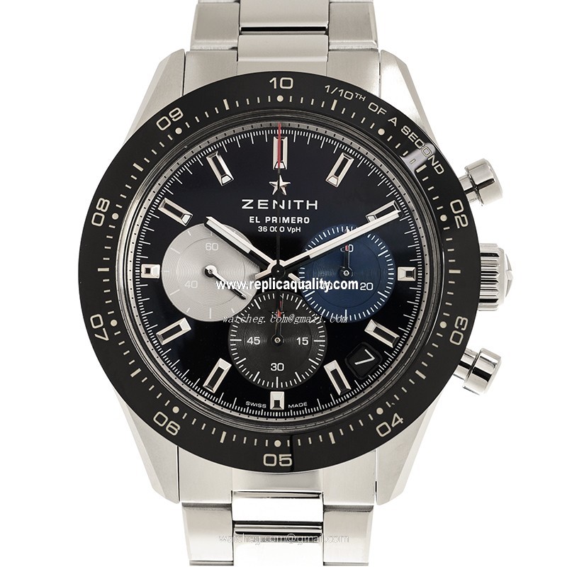 Zenith CHRONOMASTER 03.3100.3600/21.M3100 Automatic Ceramic & Steel Black