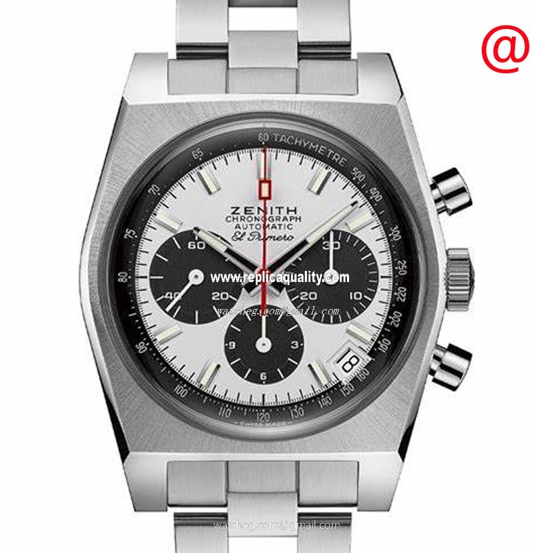 Zenith CHRONOMASTER 03.A384.400/21.M384 Automatic Stainless Steel White