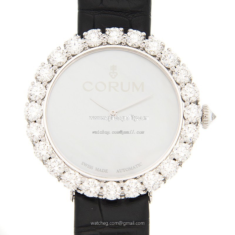 Corum 058.100.69/0001 PN02 Automatic 18kt White Gold & Diamond White