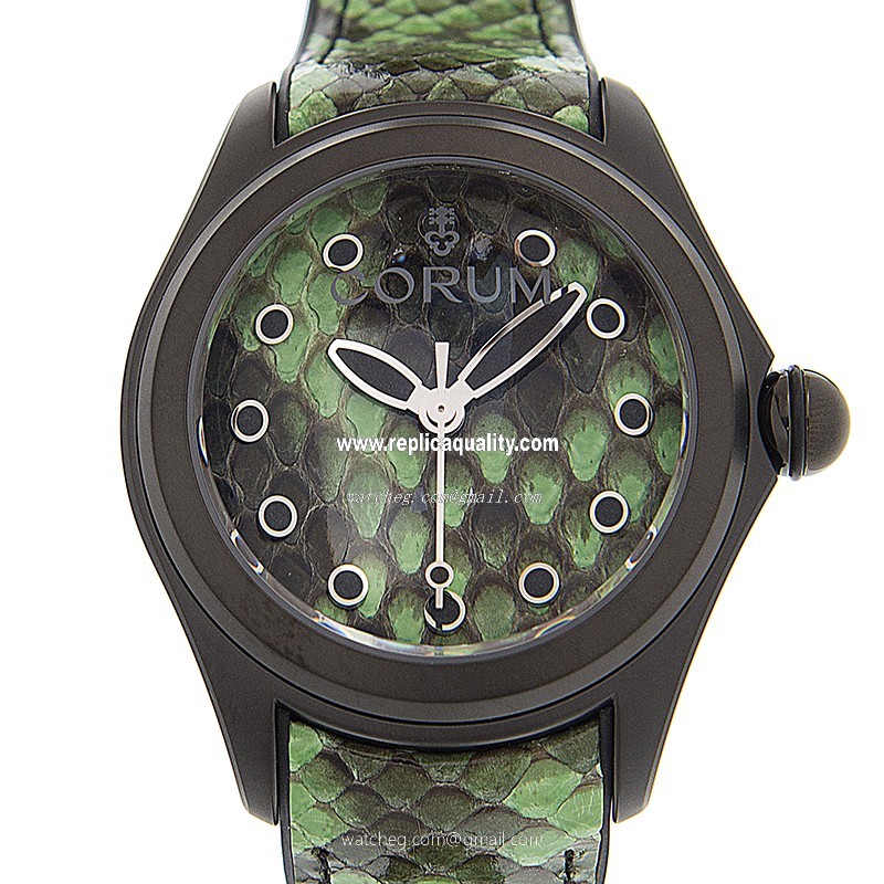 Corum BUBBLE 082.310.98/0337 PV01 Automatic Stainless Steel Green
