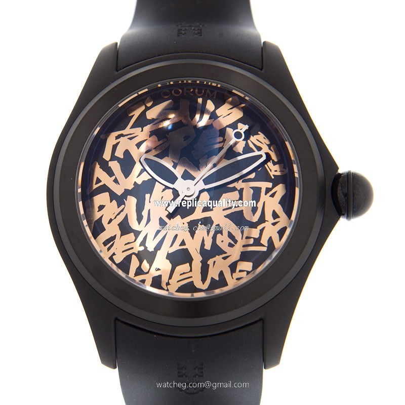 Corum BUBBLE 082.310.98/0371 BO01 Automatic Steel Black