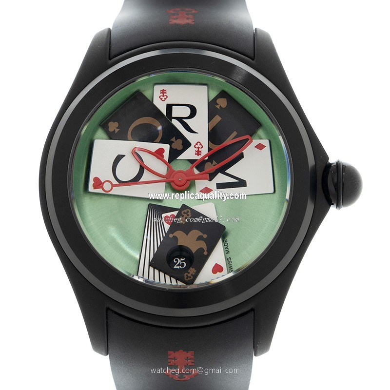 Corum BUBBLE 082.310.98.0371.GC01 Automatic Stainless Steel Green