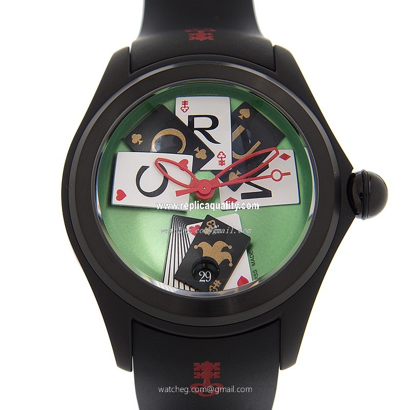 Corum BUBBLE 082.310.98/0371 GC02 Automatic Stainless Steel Green