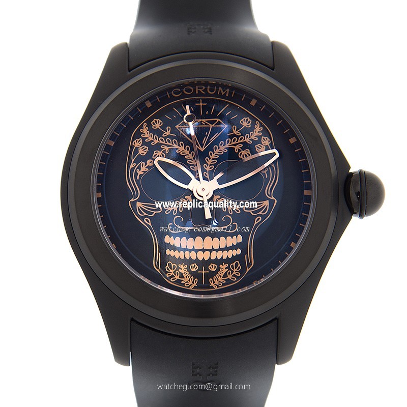 Corum BUBBLE 082.310.98/0371 SM04 Automatic Stainless Steel Black