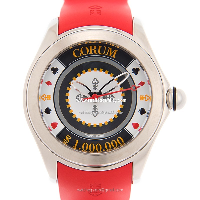 Corum BUBBLE 082.410.20/0176 CH01 Automatic Stainless Steel Black & White
