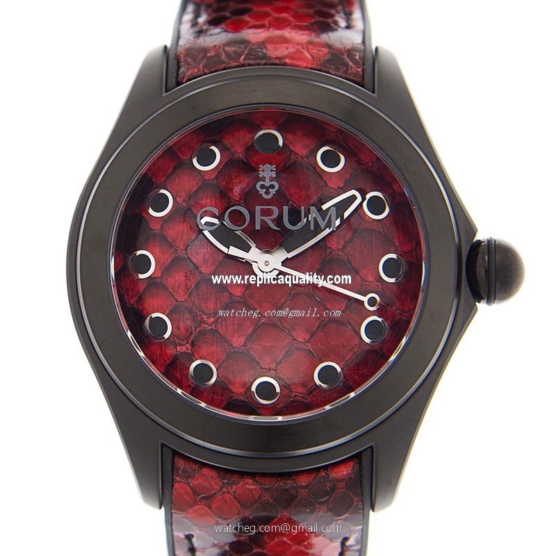 Corum BUBBLE 082.410.98/0335 PR01 Automatic Stainless Steel Red