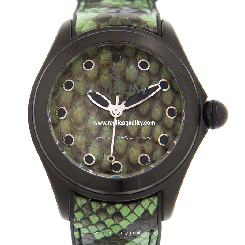 Corum BUBBLE 082.410.98/0337 PV01 Automatic Stainless Steel Green