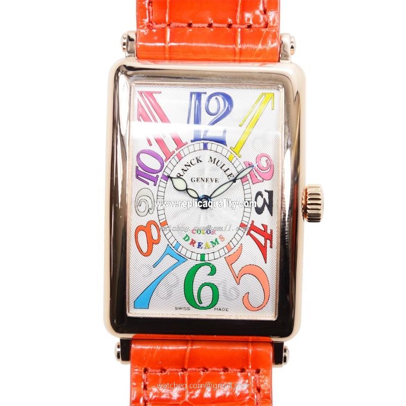 Franck Muller LONG ISLAND 1000 SC COL DRM (5N) Automatic 18kt Rose Gold Silver