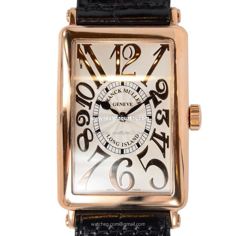 Franck Muller LONG ISLAND 1000SCREL(5N) Automatic 18kt Rose Gold Silver