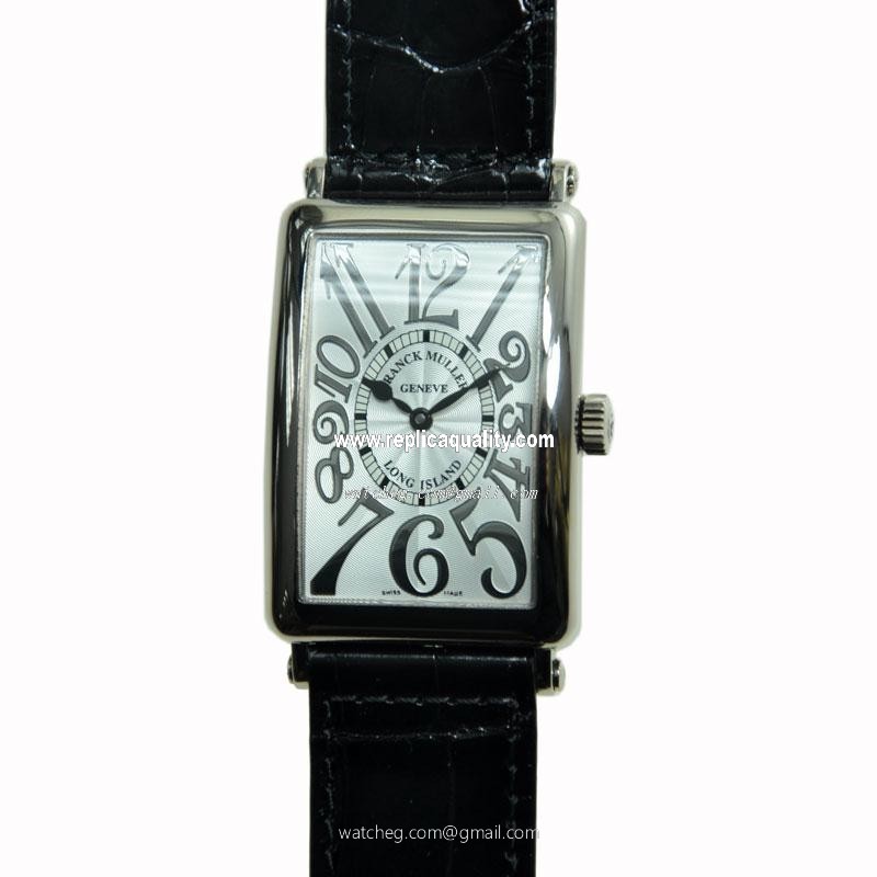 Franck Muller LONG ISLAND 1000 SC REL (OG) Automatic 18kt White Gold Silver