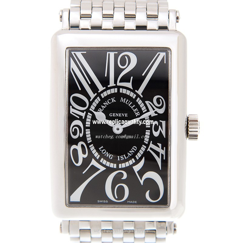 Franck Muller LONG ISLAND 1002 QZ (AC) - BLACK  Quartz Stainless Steel Black