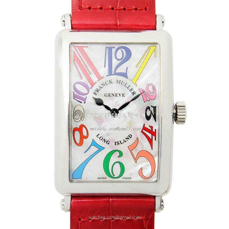Franck Muller LONG ISLAND 1002 QZ COL DRM MOP (AC) Quartz Stainless Steel Silver