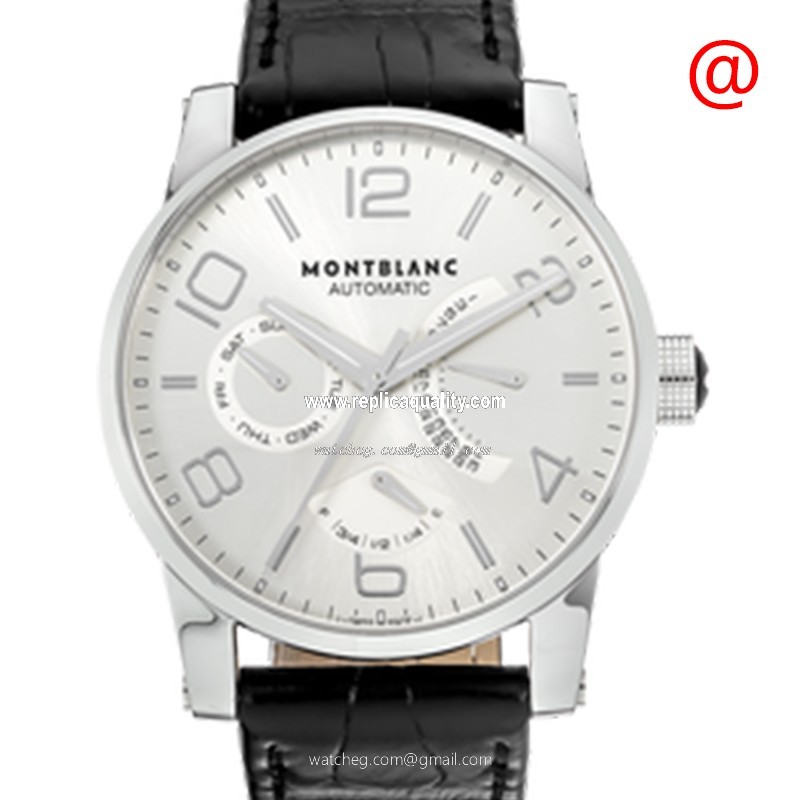 Mont Blanc TIMEWALKER 102367 Automatic Stainless Steel Silver
