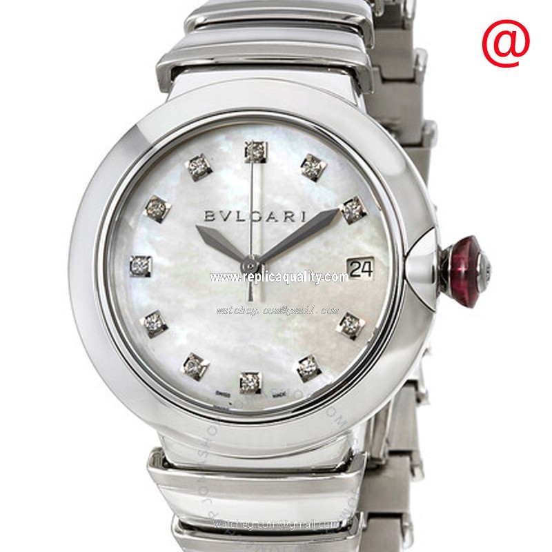 Bulgari LVCEA 102382 Automatic Stainless Steel White