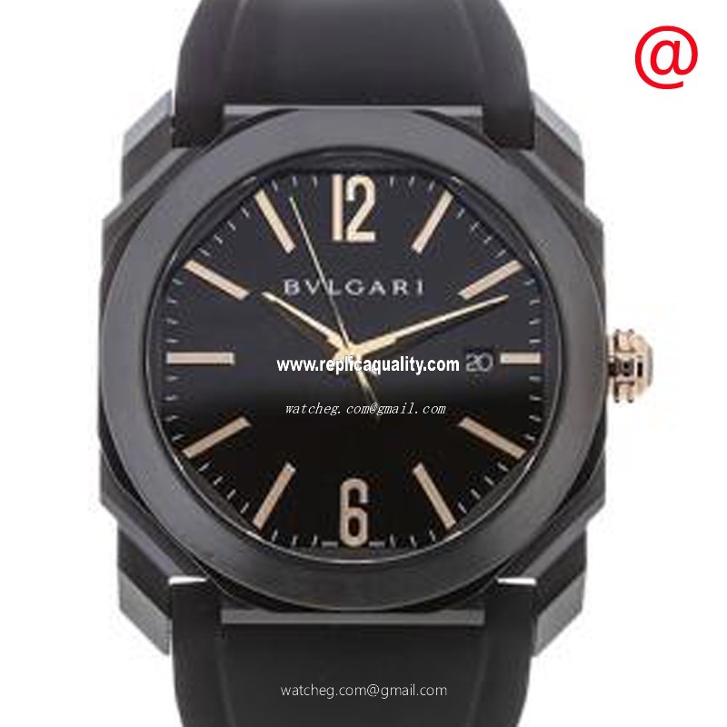 Bulgari OCTO FINISSIMO 102581 Automatic Stainless Steel Black