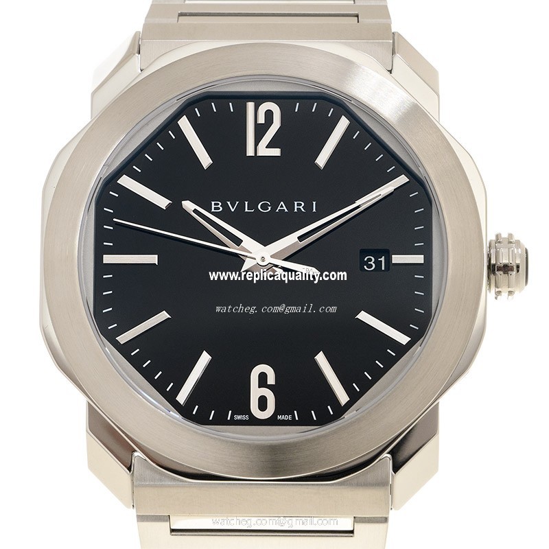 Bulgari OCTO ROMA 102704 Automatic Steel Black