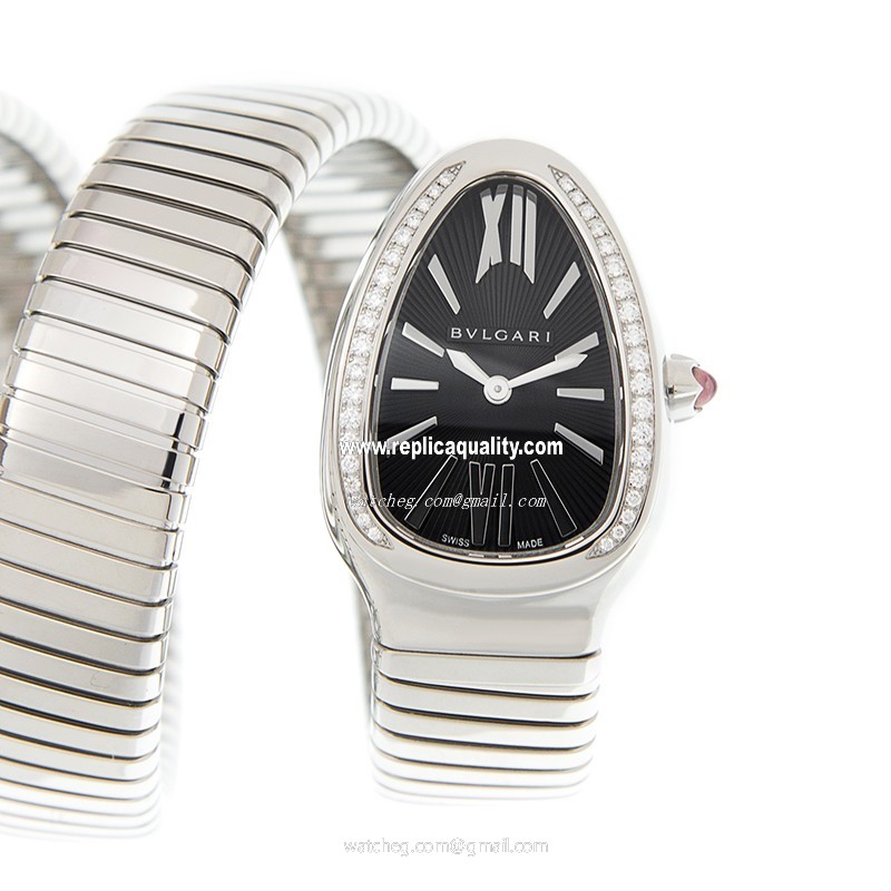 Bulgari SERPENTI 102736 Quartz Stainless Steel Black