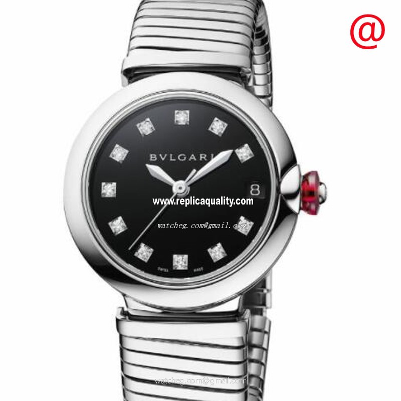 Bulgari LVCEA 102953 Automatic Stainless Steel Black