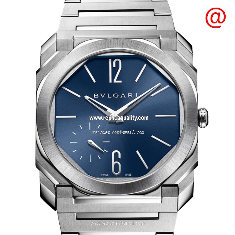 Bulgari OCTO FINISSIMO 103431 Automatic Stainless Steel Blue