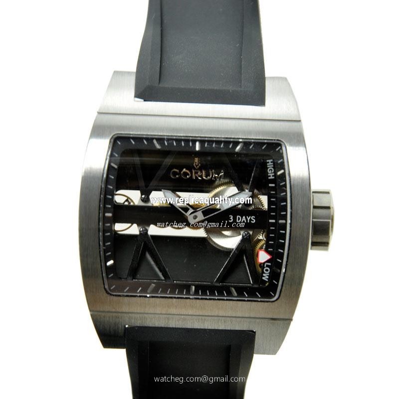 Corum BRIDGE 107.101.04-F371 0000 Manual Wind Titanium Black