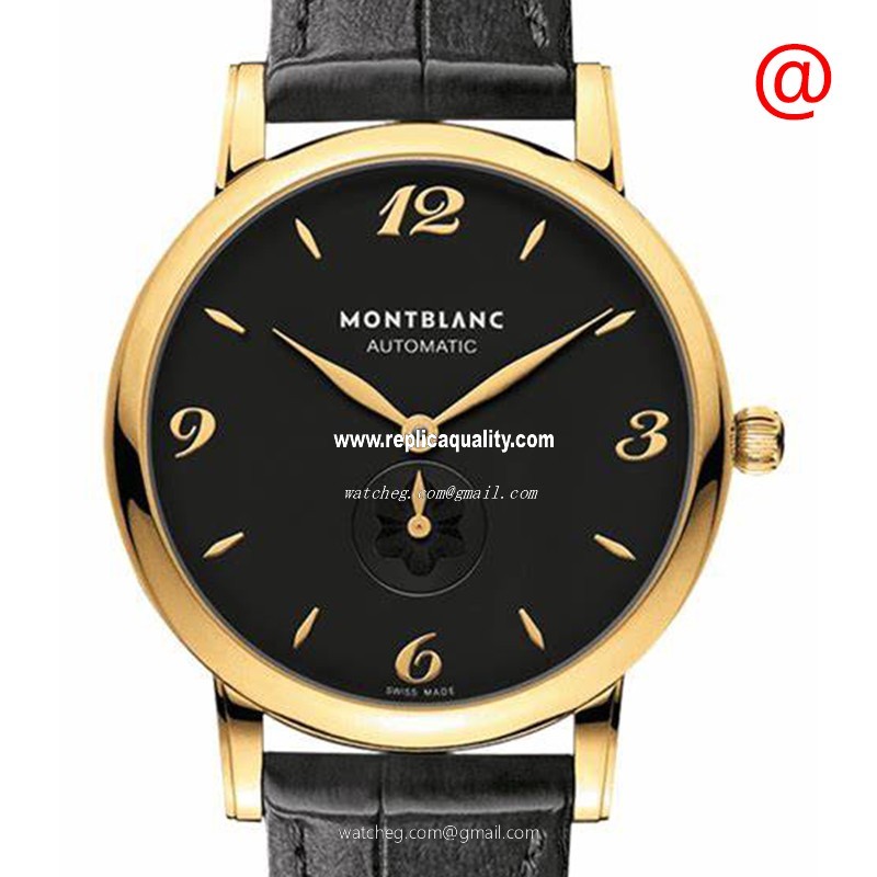 Mont Blanc STAR LEGACY 107340 Automatic 18kt Yellow Gold Black