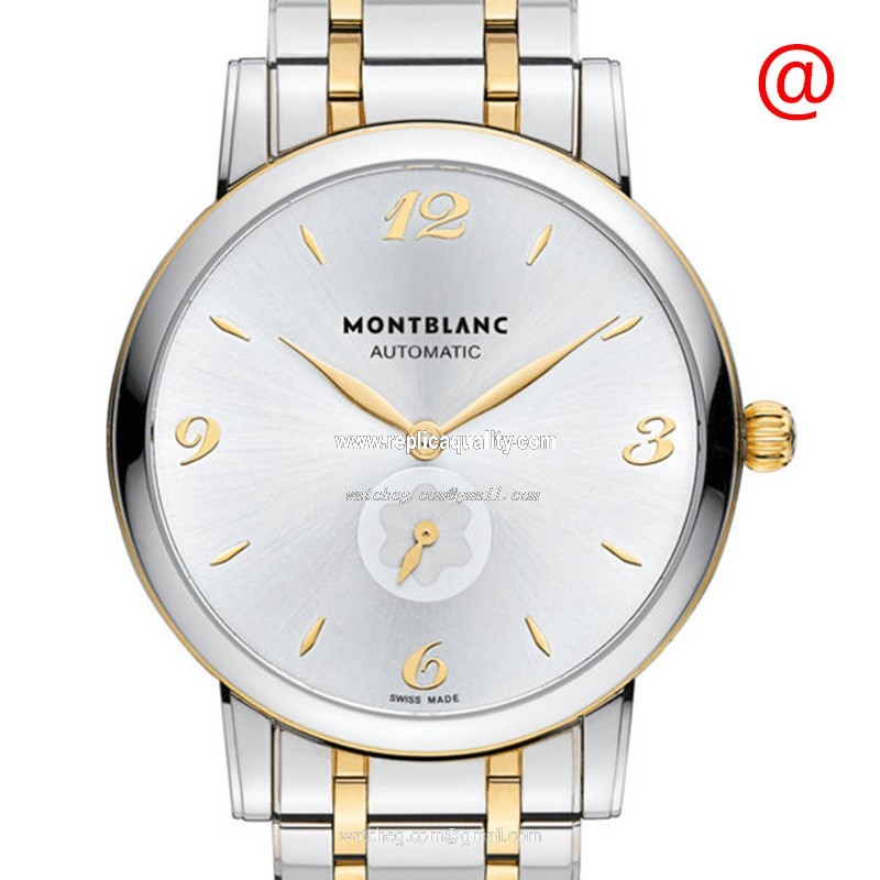 Mont Blanc STAR CLASSIQUE 107914 Automatic 18kt Gold & Steel Silver