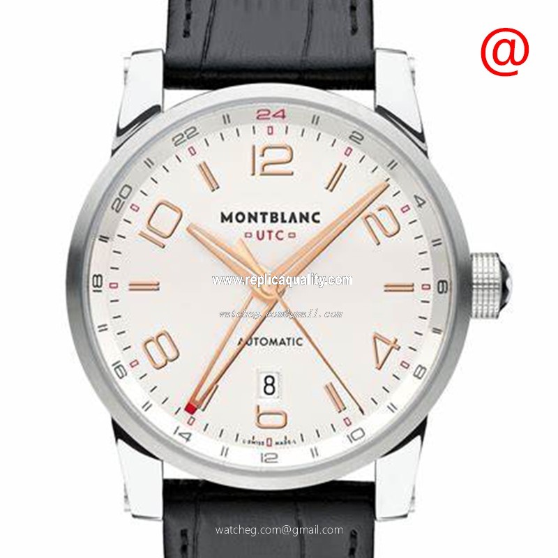 Mont Blanc TIMEWALKER 109136 Automatic Stainless Steel White