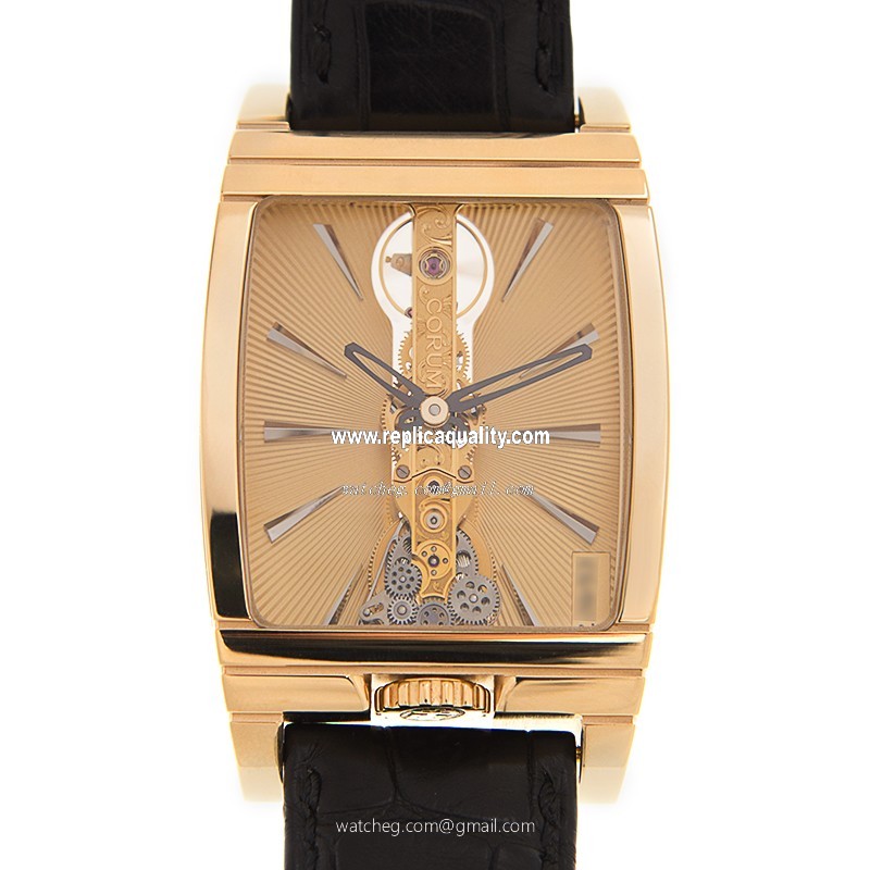 Corum BRIDGE 113.770.56-0001 GD02 Manual Wind 18kt Yellow Gold Gold