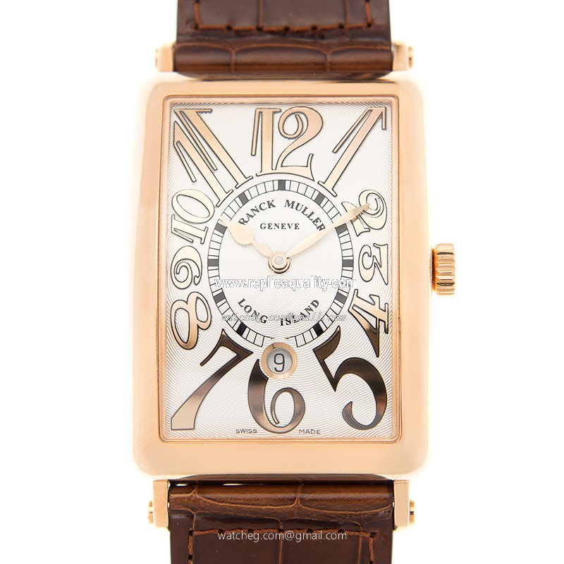 Franck Muller LONG ISLAND 1150 SC DT REL (5N) Automatic 18kt Rose Gold White