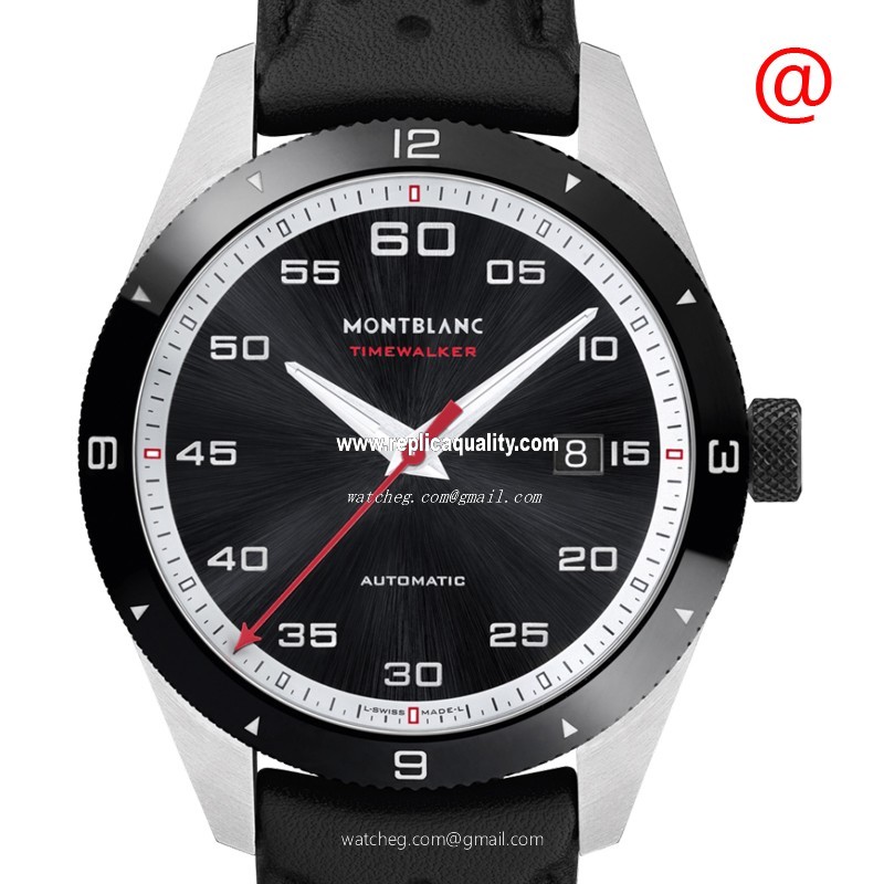 Mont Blanc TIMEWALKER 116061 Automatic Stainless Steel Black