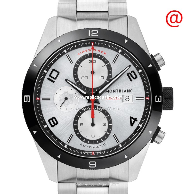Mont Blanc TIMEWALKER 116099 Automatic Stainless Steel Silver