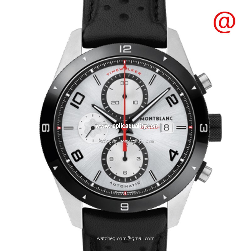 Mont Blanc TIMEWALKER 116100 Automatic Stainless Steel Silver
