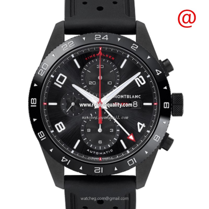 Mont Blanc TIMEWALKER 116101 Automatic Stainless Steel Black