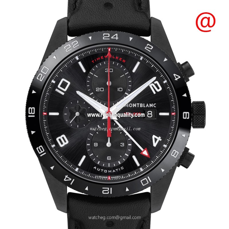 Mont Blanc TIMEWALKER 116102 Automatic Stainless Steel Black