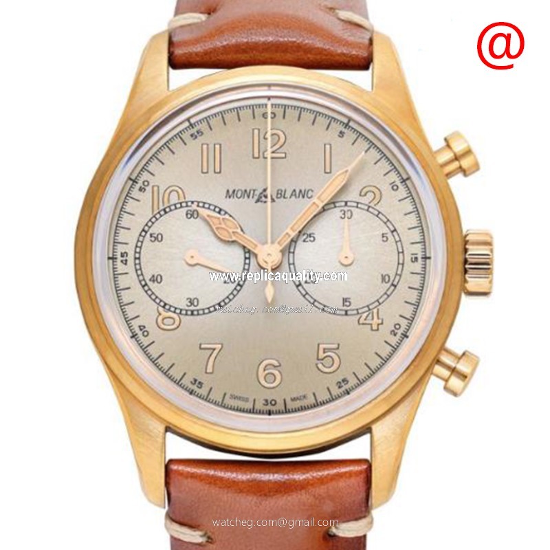 Mont Blanc 1858 118223 Automatic Bronze Beige