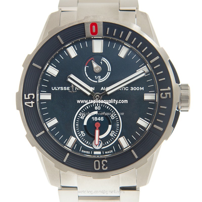 Ulysse Nardin DIVERS 1183-170-7M/93 Automatic Stainless Steel Blue