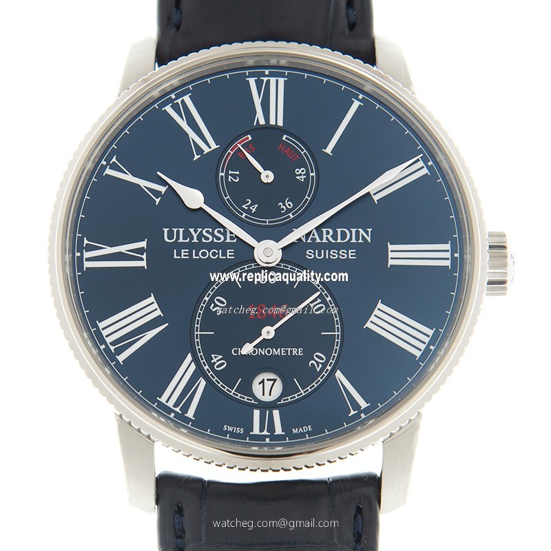 Ulysse Nardin MARINE 1183-310/43 Automatic Stainless Steel Blue