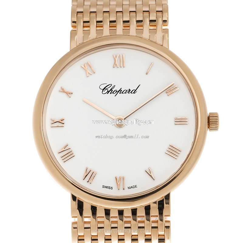 Chopard CLASSIQUE 119392-5001 Quartz 18kt Rose Gold White