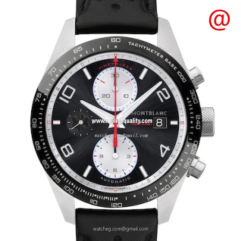 Mont Blanc TIMEWALKER 119941 Automatic Stainless Steel Black