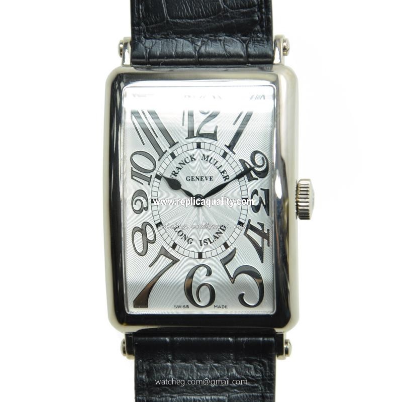 Franck Muller LONG ISLAND 1200 SC REL (OG) Automatic 18kt White Gold Silver