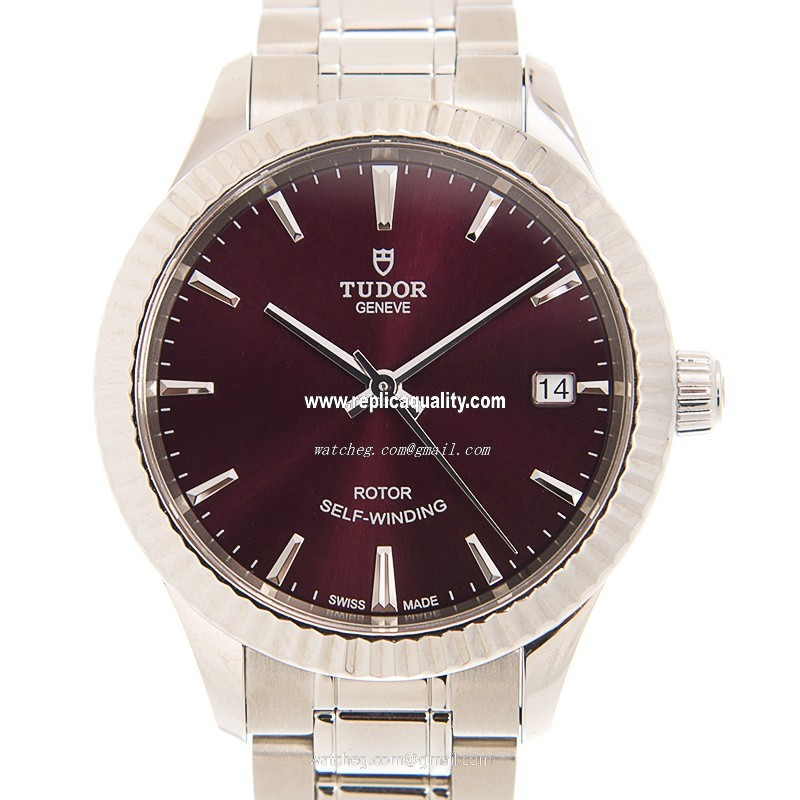 Tudor STYLE 12310-65030-PUR Automatic Stainless Steel Deep Purple