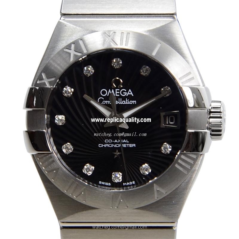 Omega CONSTELLATION 123.10.27.20.51.001 Automatic Stainless Steel Black