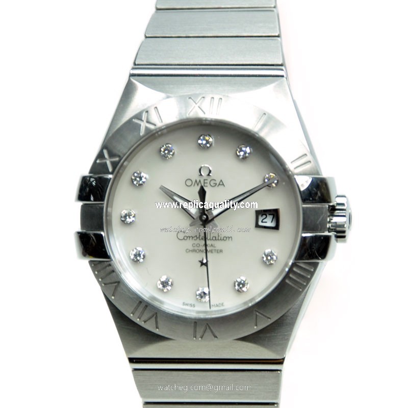 Omega CONSTELLATION 123.10.31.20.55.001 Automatic Stainless Steel White
